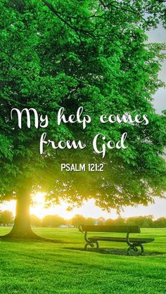 My help comes from God